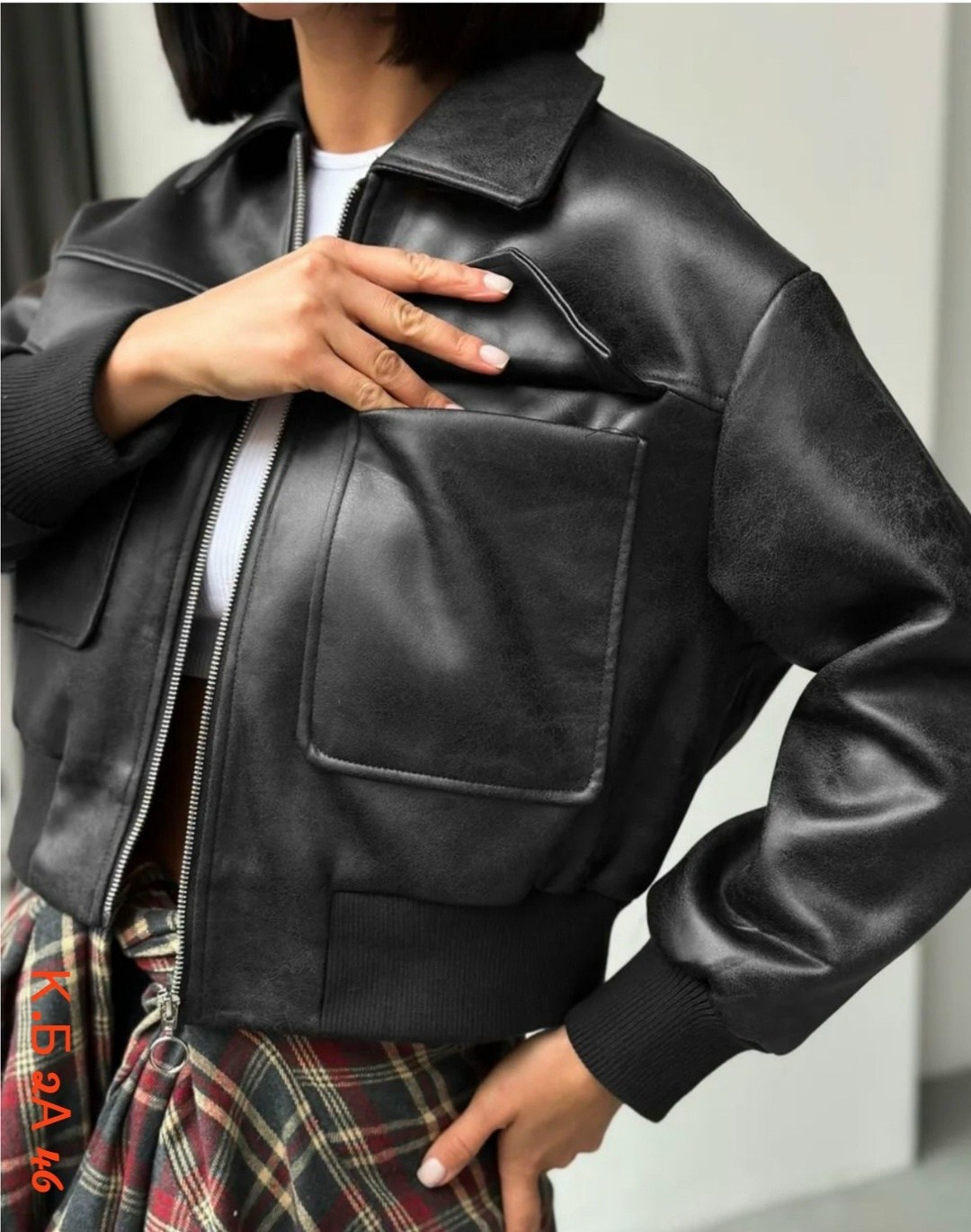 бомбер кожаный,бомбер кож зам,куртка-бомбер из искусственной кожи для женщин,кожаная куртка,куртка бомбер