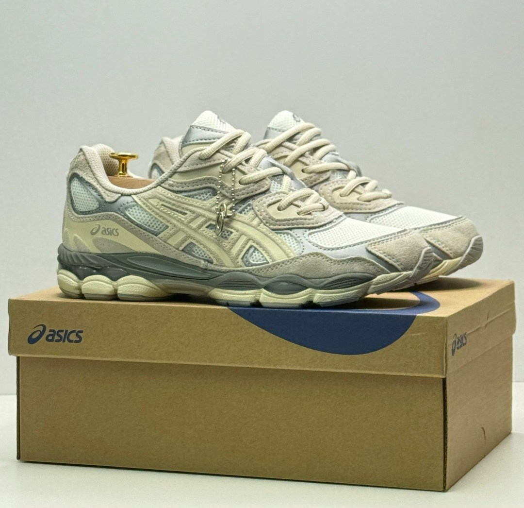 кроссовки asics,кроссовки asics gel nyc,кроссовки asics gel nyc 'cream oyster grey',кроссовки asics gel,кроссовки