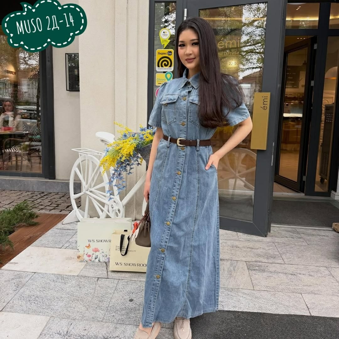 джинсовое платье,женское джинсовое платье,джинсовое платье 2025,платье джинс,платье длинное джинсовое
