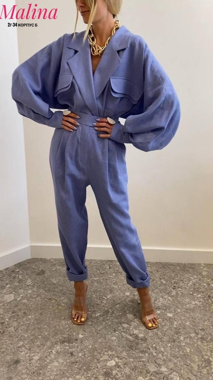 комбинезон стильный,женские комбинезоны,атласный комбинезон,женский костюм в пижамном стиле,комбинезон модный