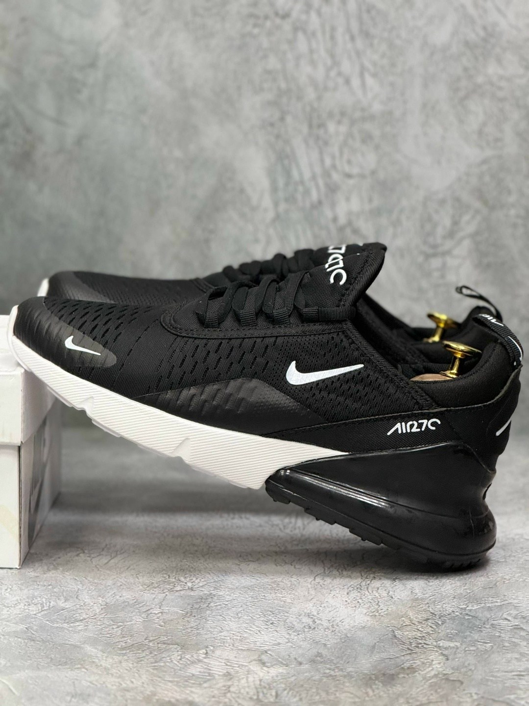 кроссовки мужские nike air max 270,кроссовки nike air max 270,nike air max 270,nike air max 270 черный белый,найк аир макс 270
