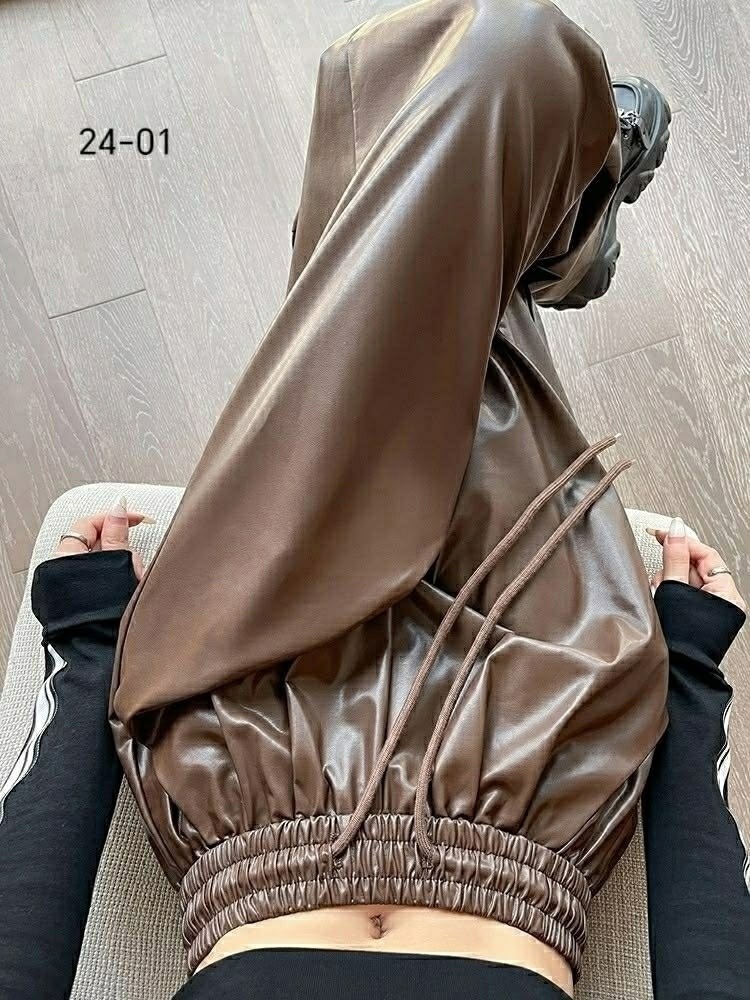 модные уличные свободные широкие брюки из искусственной кожи,брюки кожаные,кожаные брюки палаццо,женские широкие брюки из высококачественной искусственной кожи,винтажные женские брюки y2k из искусстве