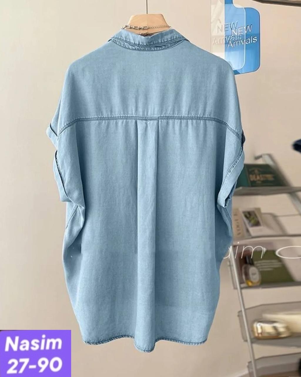 женская джинсовая рубашка,блузка zanzea женская джинсовая с коротким,женская джинсовая рубашка с отложным воротником,женская джинсовая рубашка с коротким рукавом,джинсовые рубашки для женщин