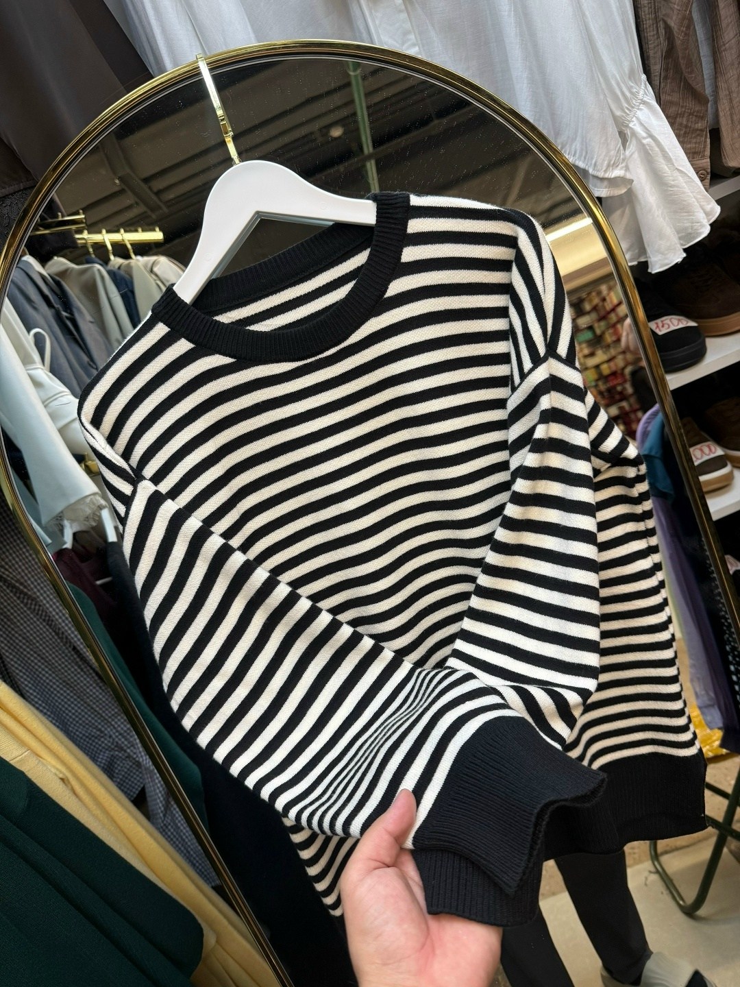 свитер оверсайз в полоску,свитер в полоску,кофта женская,свитер в полоску женский,полосатый свитер