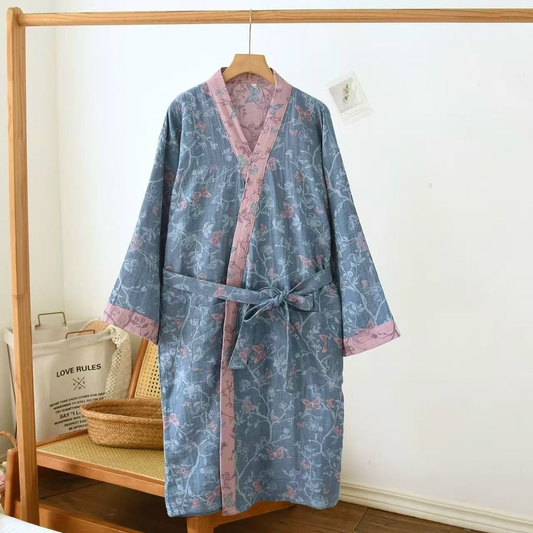 женский халат fdfklak,банный халат женский,хлопковый халат,женские халаты,халат кимоно женский