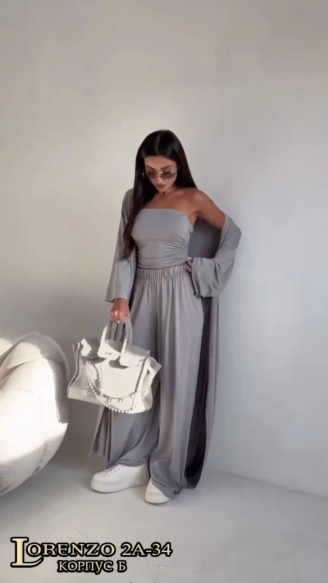 костюм тройка (кардиган + топ + брюки),костюм тройка (кардиган + топ + брюки) цвет черный,брючный костюм,костюм тройка (кардиган + топ + брюки),женский костюм