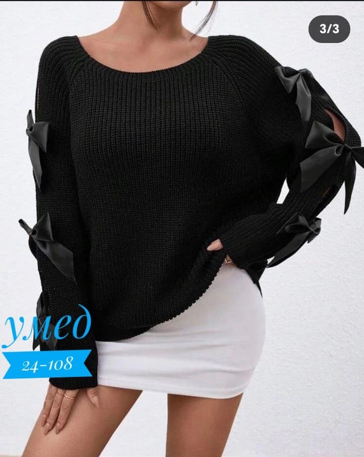 кофта женская,свитера женские,кофта женская свитер,кофта с бантом,вязаный свитер