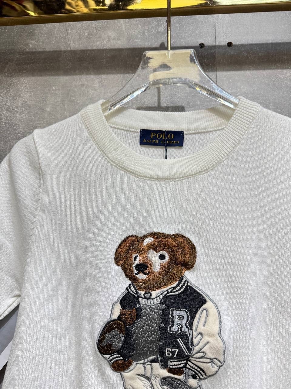 ральф лорен одежда с мишкой,свитер с вышивкой,футболка с вышивкой,ральф лорен одежд м мишкой,свитер с рисунком медведь