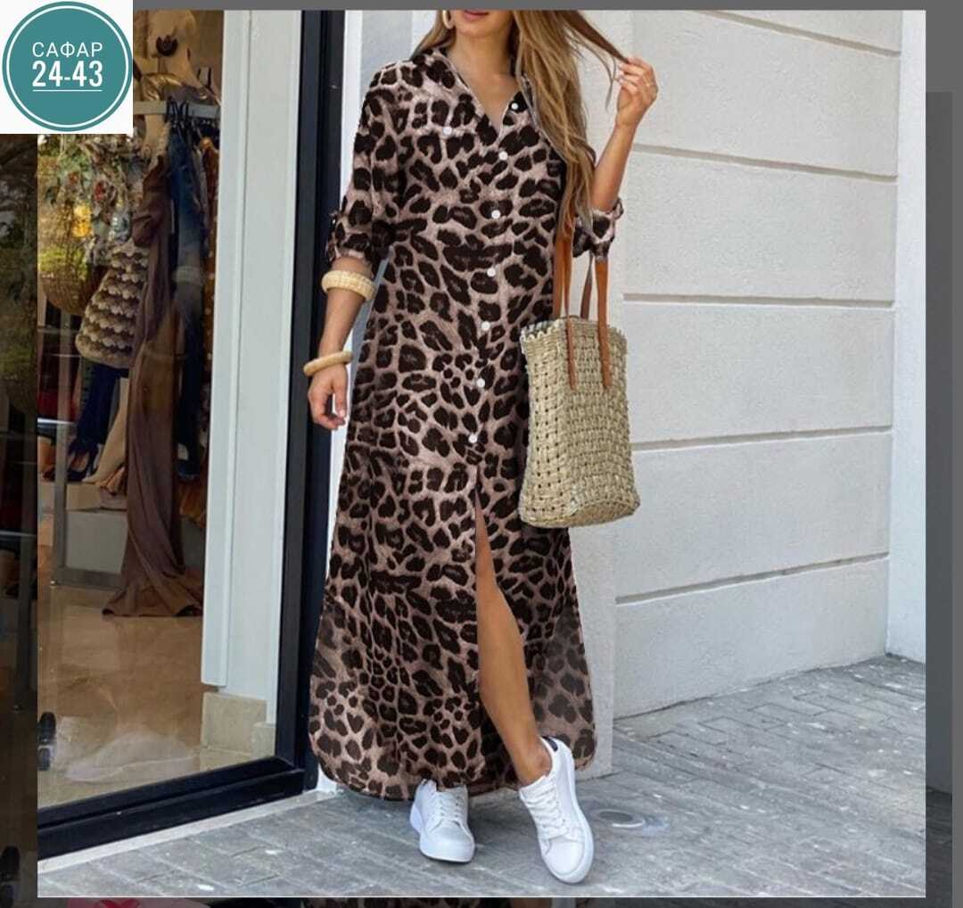 платье с леопардовым принтом,женское длинное платье с леопардовым принтом,леопардовое платье,платье леопард макси лето,платье zanzea леопард