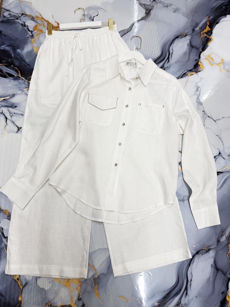 брючный костюм,белый брючный костюм,брючный льняной костюм,костюм с брюками,брючный костюм женский