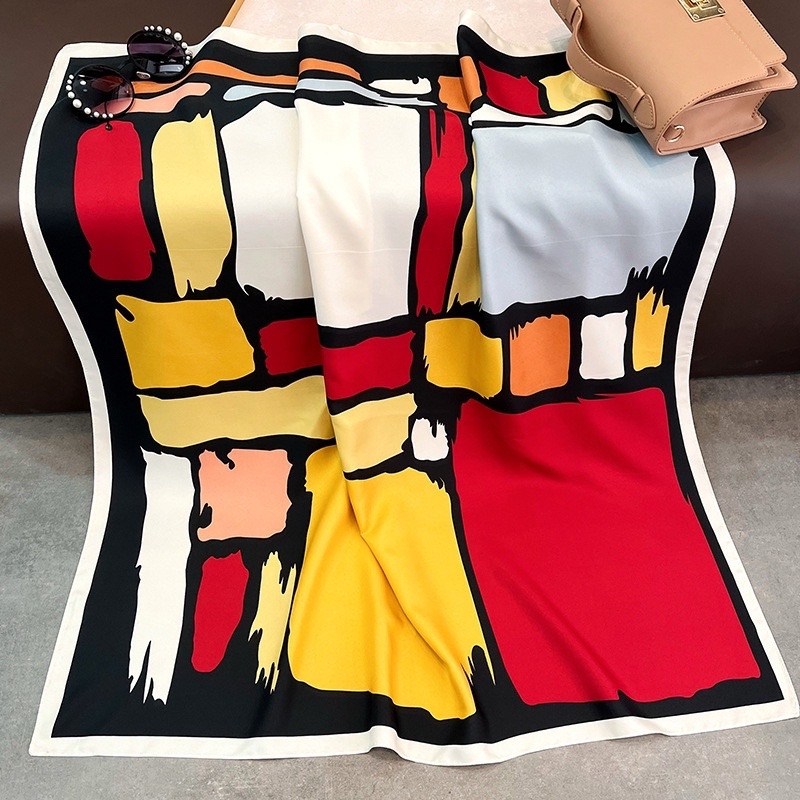 шелковые платки,платок шелковый ttj collection,шелковый шарф,шарфы для женщин,женский шелковый шарф