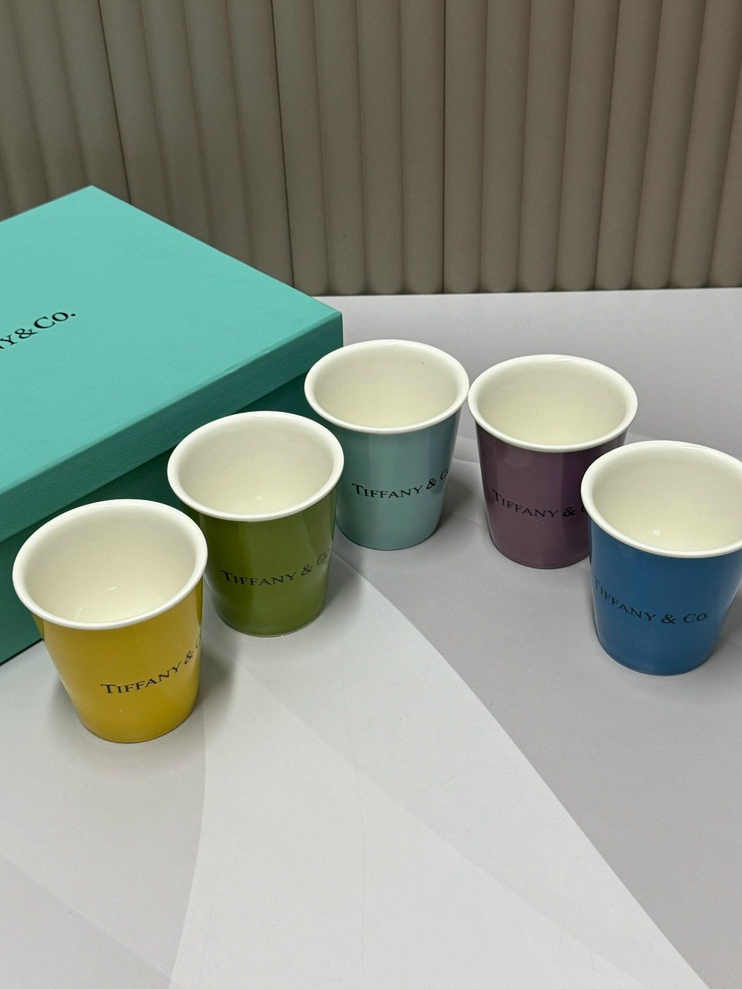 подарочный набор стаканов tiffany&co,стаканы набор tiffany,tiffany стаканы,набор подарочный стаканы tiffany,tiffany&co кофейная посуда