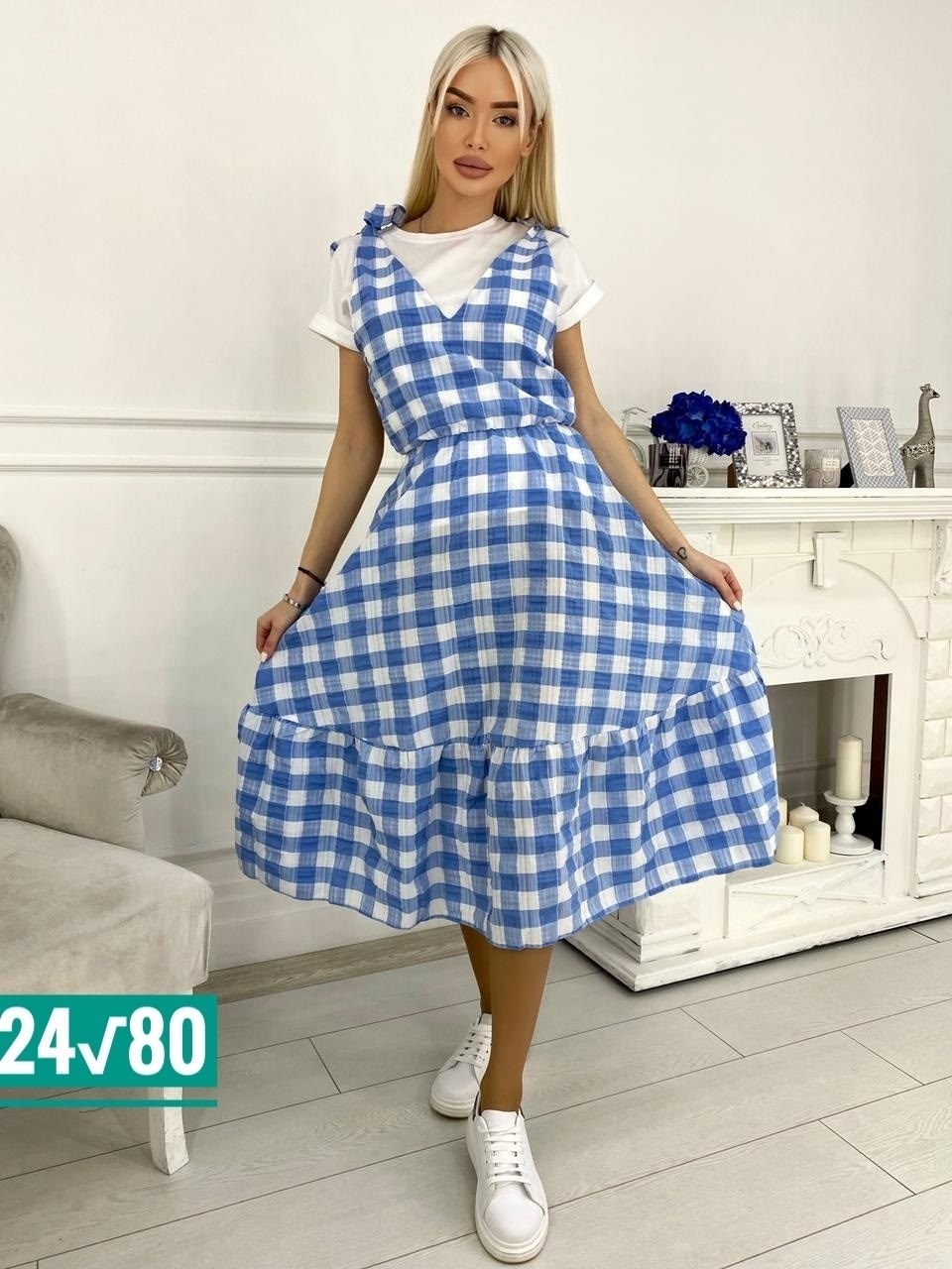 летнее платье в клетку,женские летние платья,платье летнее,женские сарафаны,платья в клетку