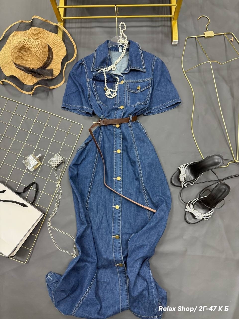 джинсовое платье,женское джинсовое платье,джинсовое платье сарафан миди style spark,платье длинное джинсовое,джинсовое платье миди