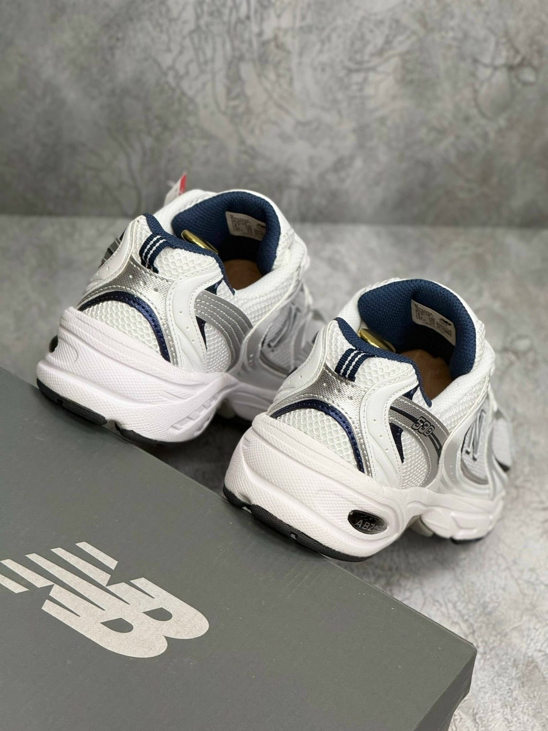 кроссовки new balance 530,кроссовки new balance,кроссовки new balance 530 белые,кроссовки new balance 530 white silver navy,new balance 530 white silver navy