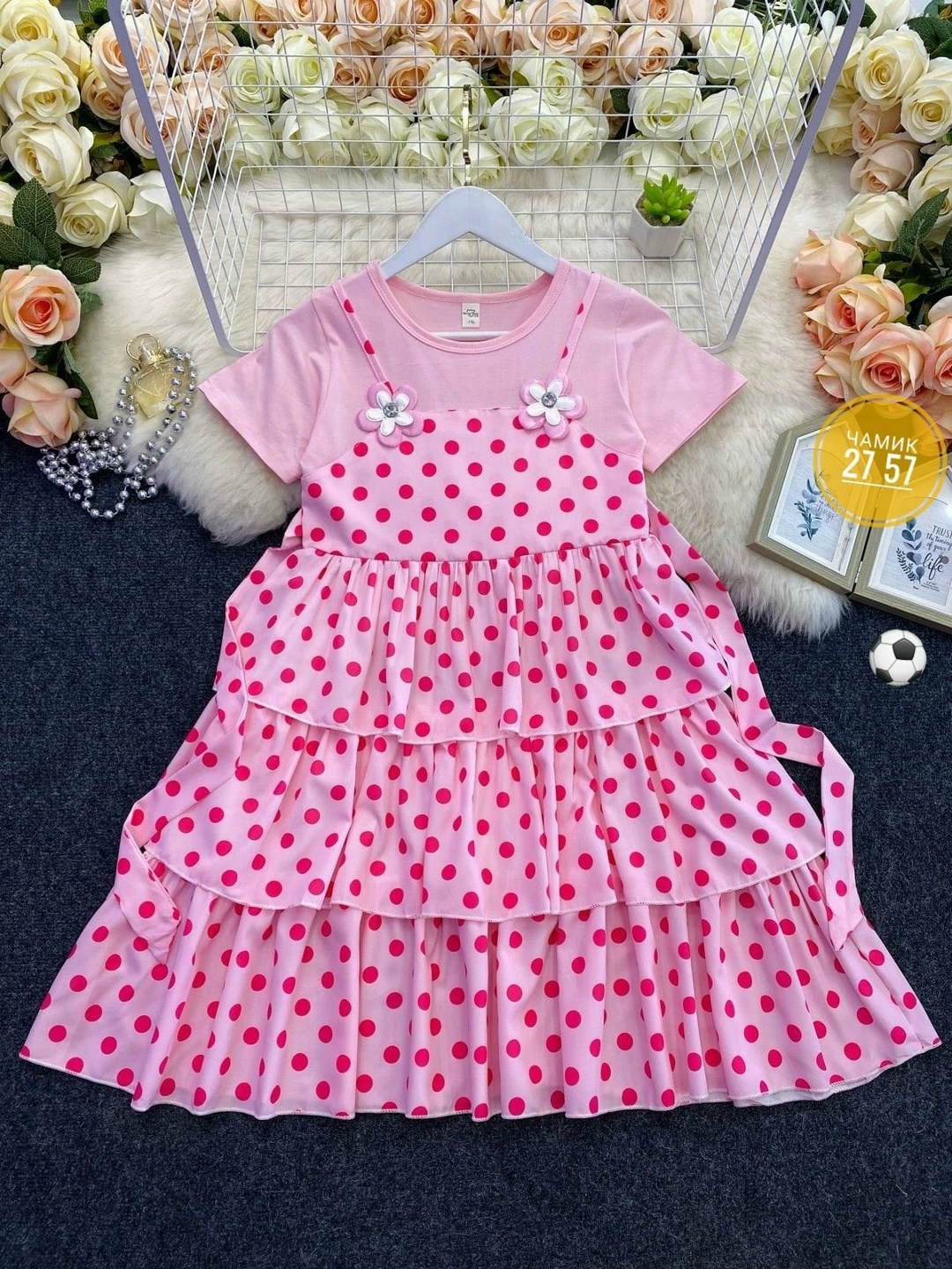 платья для девочек,детские платья для девочек,детская платье,платье детское красное в горошек,платья детское
