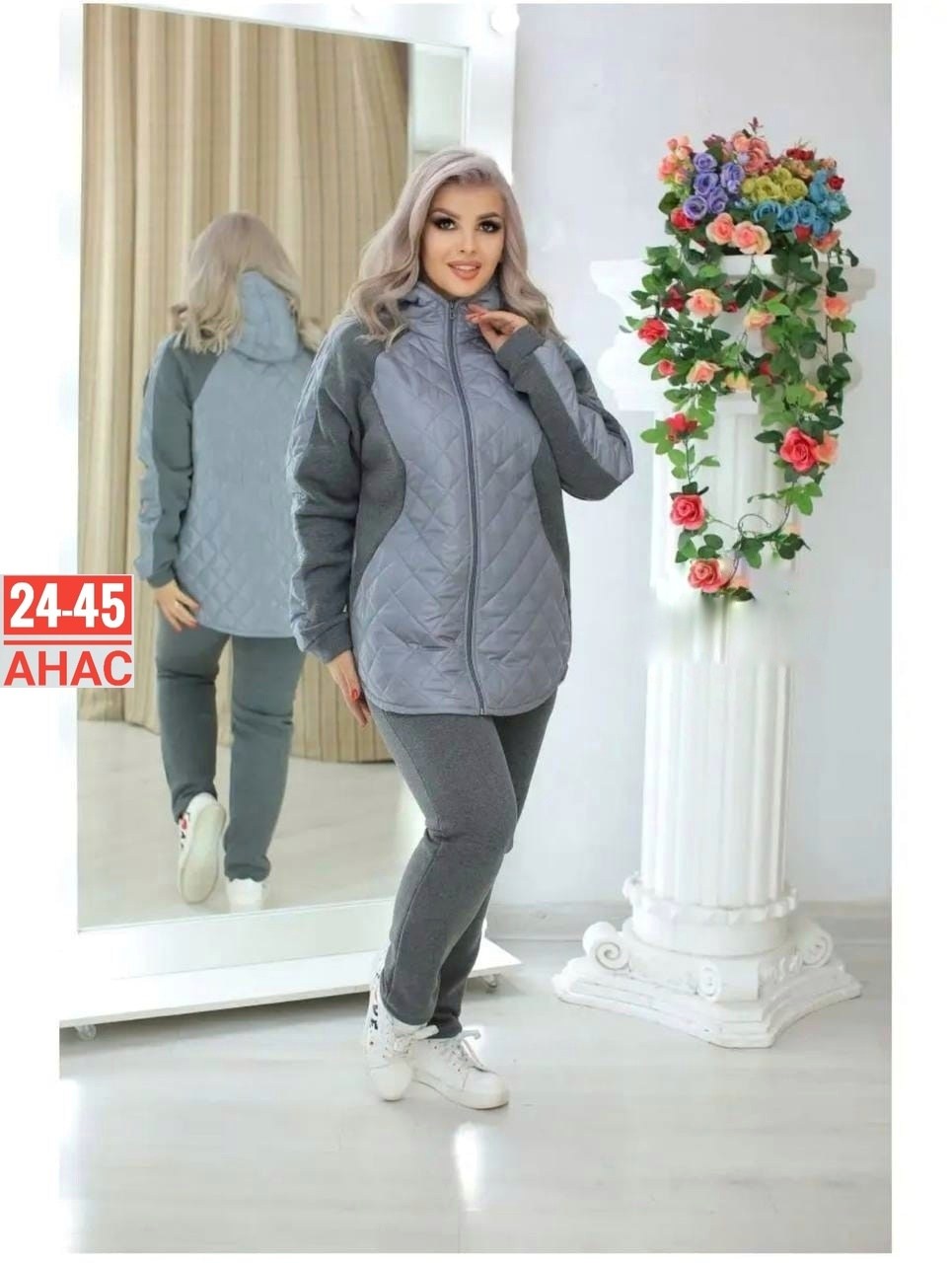 спортивный костюм осень 2026 tega fashion 98176584,спортивный костюм женский,костюм женский на флисе,спортивная ,спортивный костюм осень 2026 tega fashion цвет темно-синий