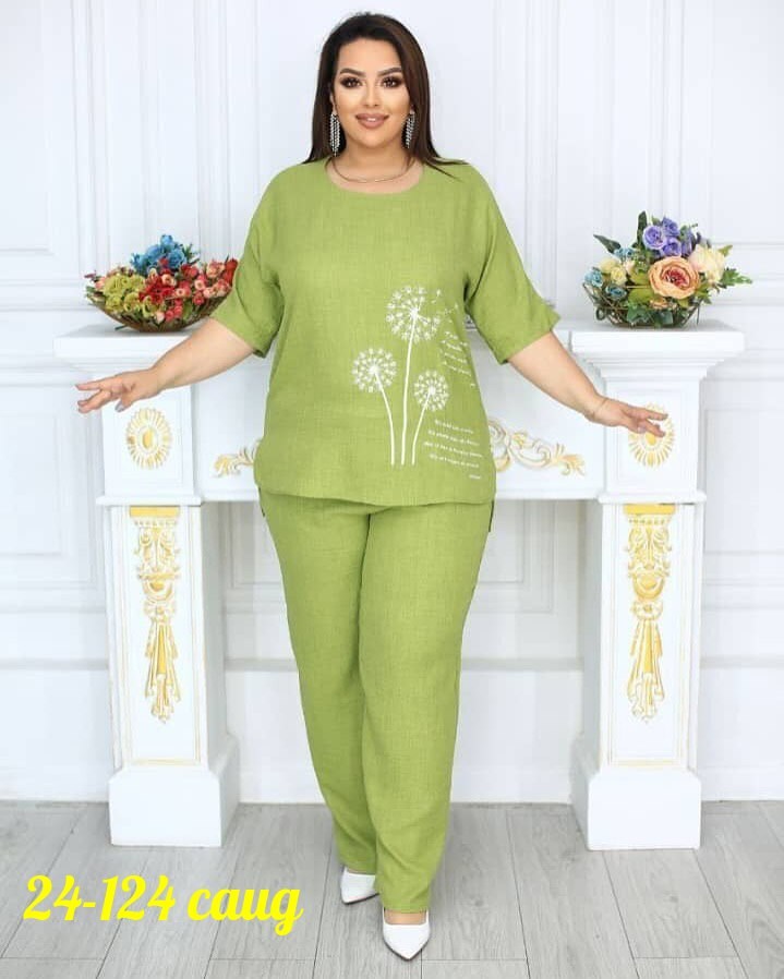 костюм женский лен ,женские костюмы,женские летние костюмы,женские костюмы больших размеров,костюм брючный большие размеры