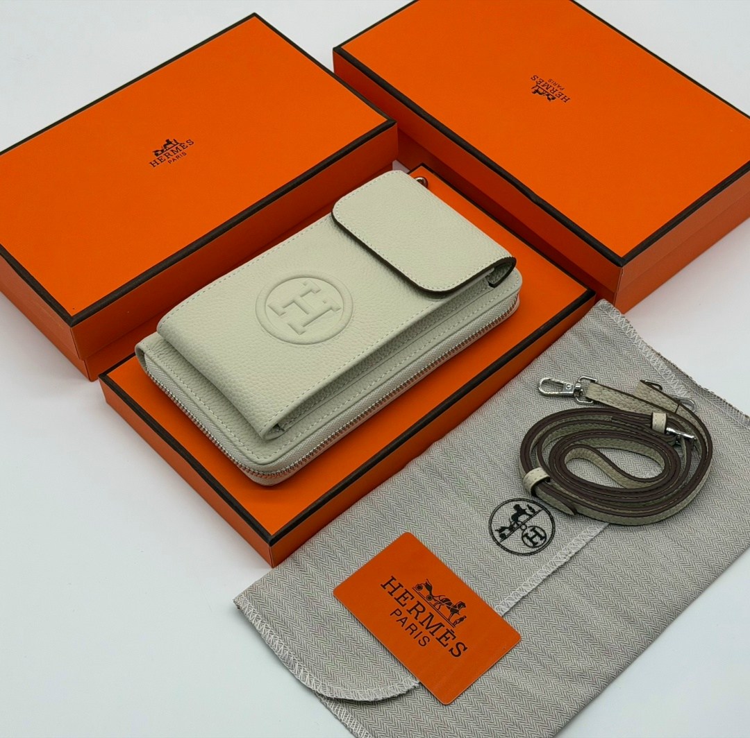 кошелек hermes,брендовые сумочки,hermes сумка для телефона из натуральной кожи 10х18 см,кошелек эрмес оранжевый,сумка hermes