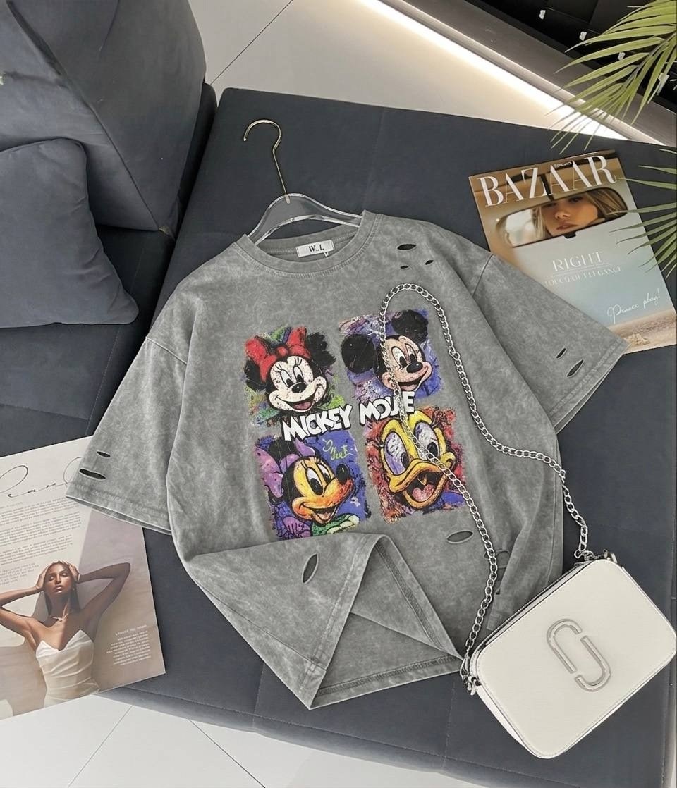 футболка оверсайз,футболка женская,женская футболка оверсайз варенка мики маус,футболка оверсайз микки,футболки оверсайз с принтами