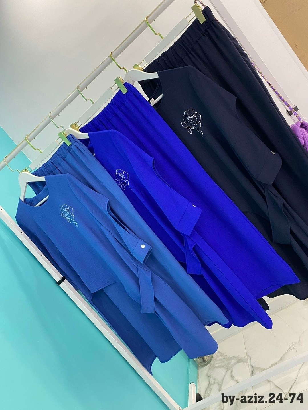 брючные костюмы для женщин,брючный комплект ninele 6050 василек,костюм брючный летний двойка,брючный костюм нинель шик 7449 василёк двойка синий размер 48-62,брючный комплект ninele 6066 василек