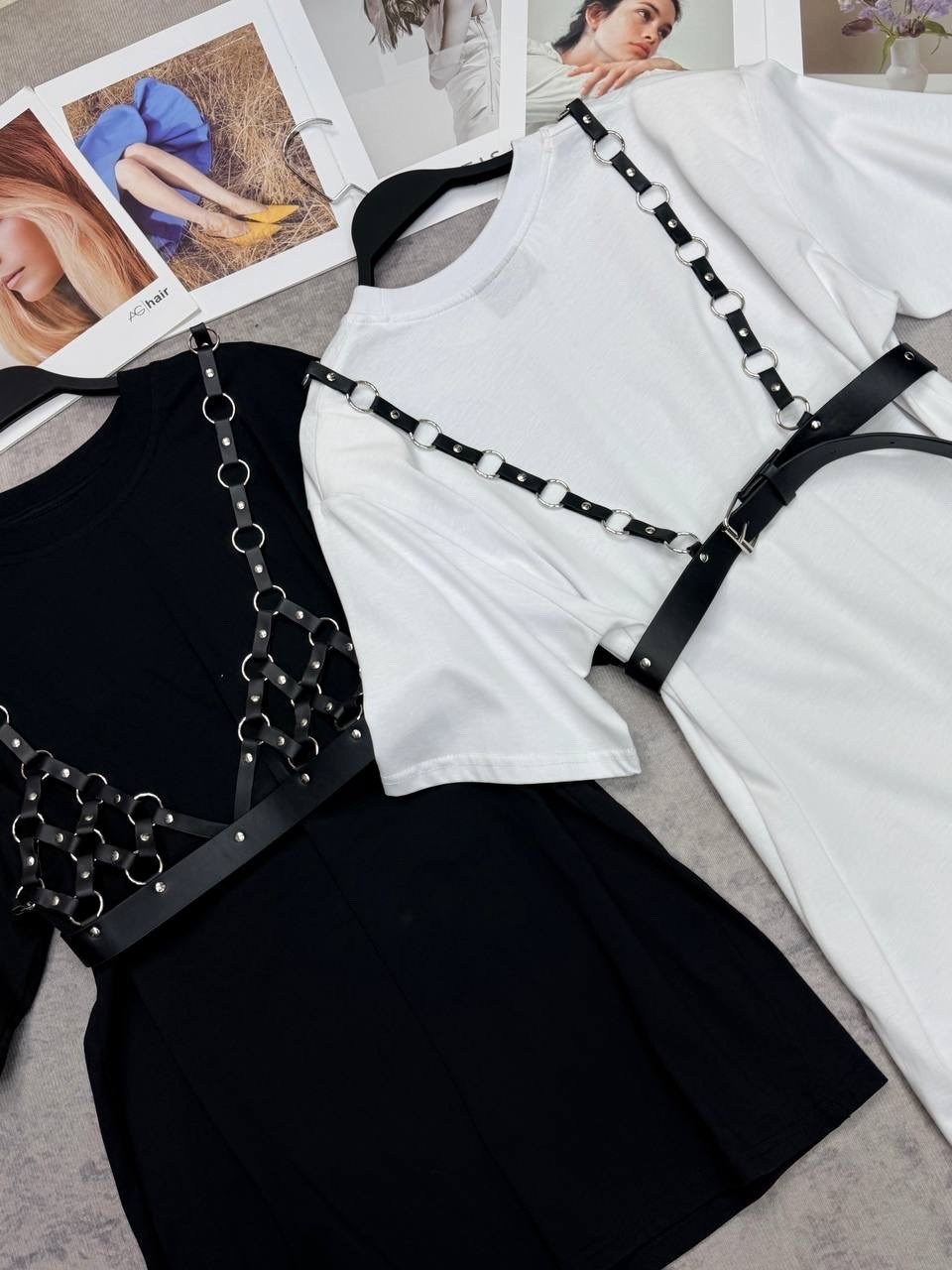 портупеи женские,портупея с цепочкой,портупея женская на грудь цвет чёрный,топы модные,портупея и гартеры