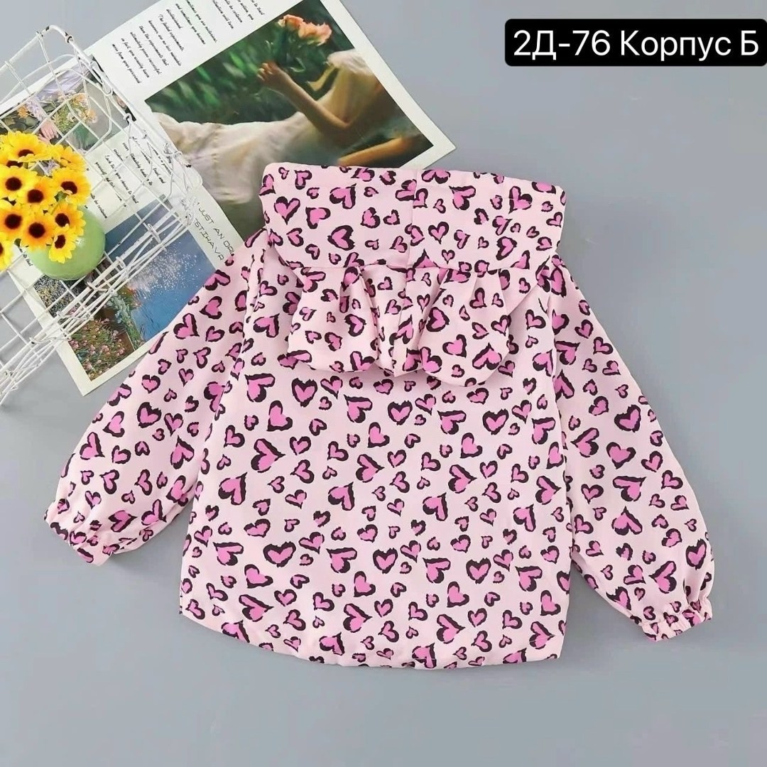 куртка для девочек,куртка демисезонная для девочки,куртка детская,,куртка для девочки с ушками