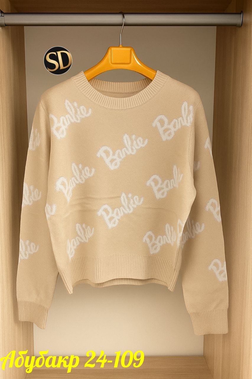 кофта женская,свитер оверсайз вязаный barbie lucky fashion,свитер женский,свитер кофта,свитер оверсайз вязаный barbie