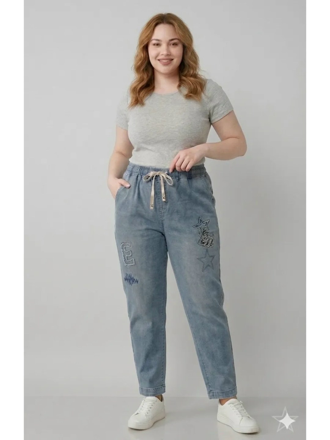 женские джинсы,джинсы женские больших размеров бананы duran,джинсы на полных,брюки джинсовые,джинсы женские больших размеров бананы