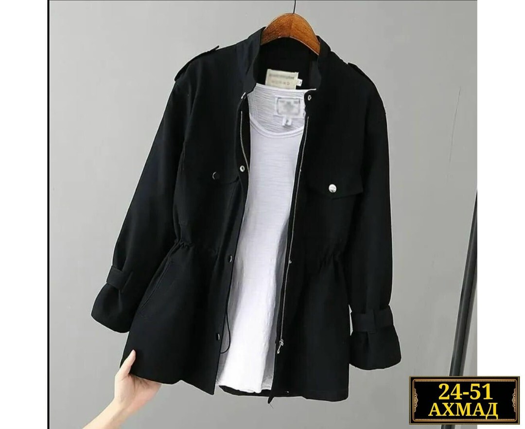 плащ женский черный,куртка стильная,женская куртка,повседневная куртка,куртка средней длины