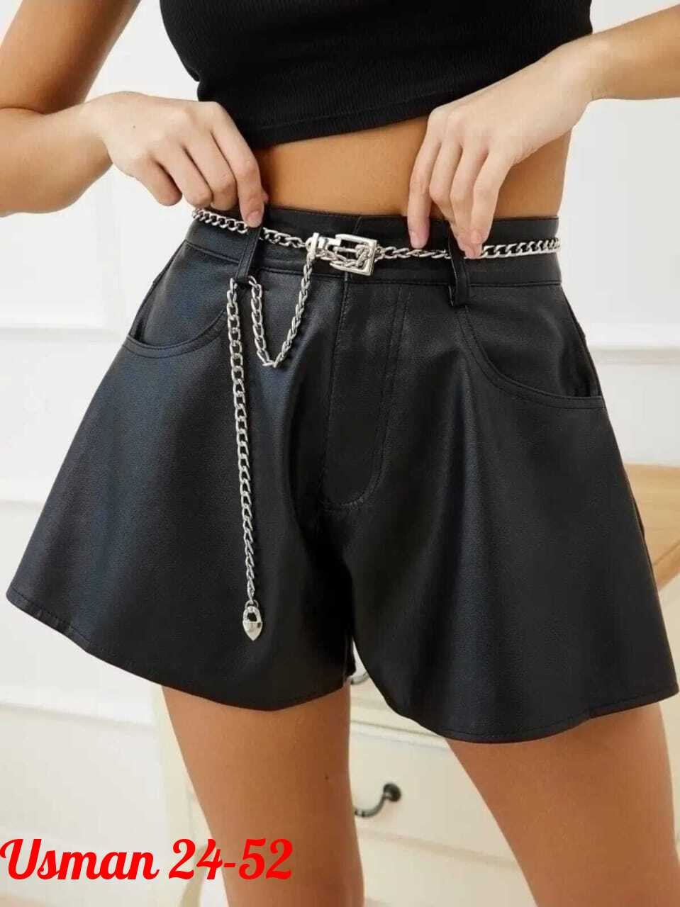 шорты кожаные,женские кожаные шорты,шорты под шорты женские,шорты женские из экокожи,шорты женские