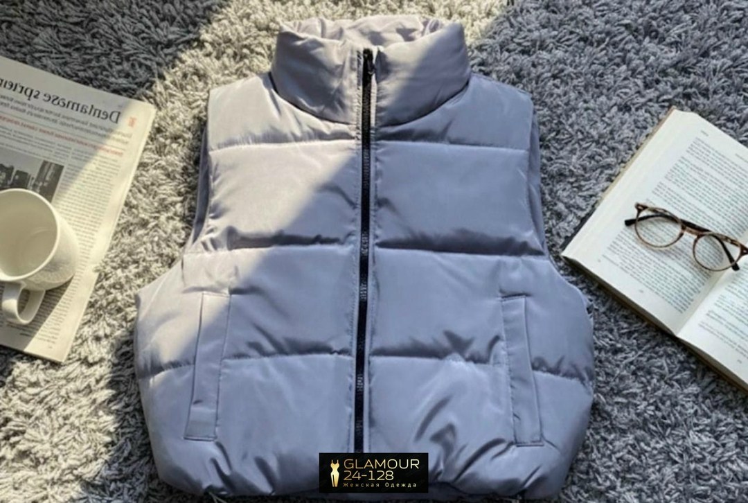 жилетка женская,теплый жилет,жилетка теплая,жилетка короткая,пуховой жилет