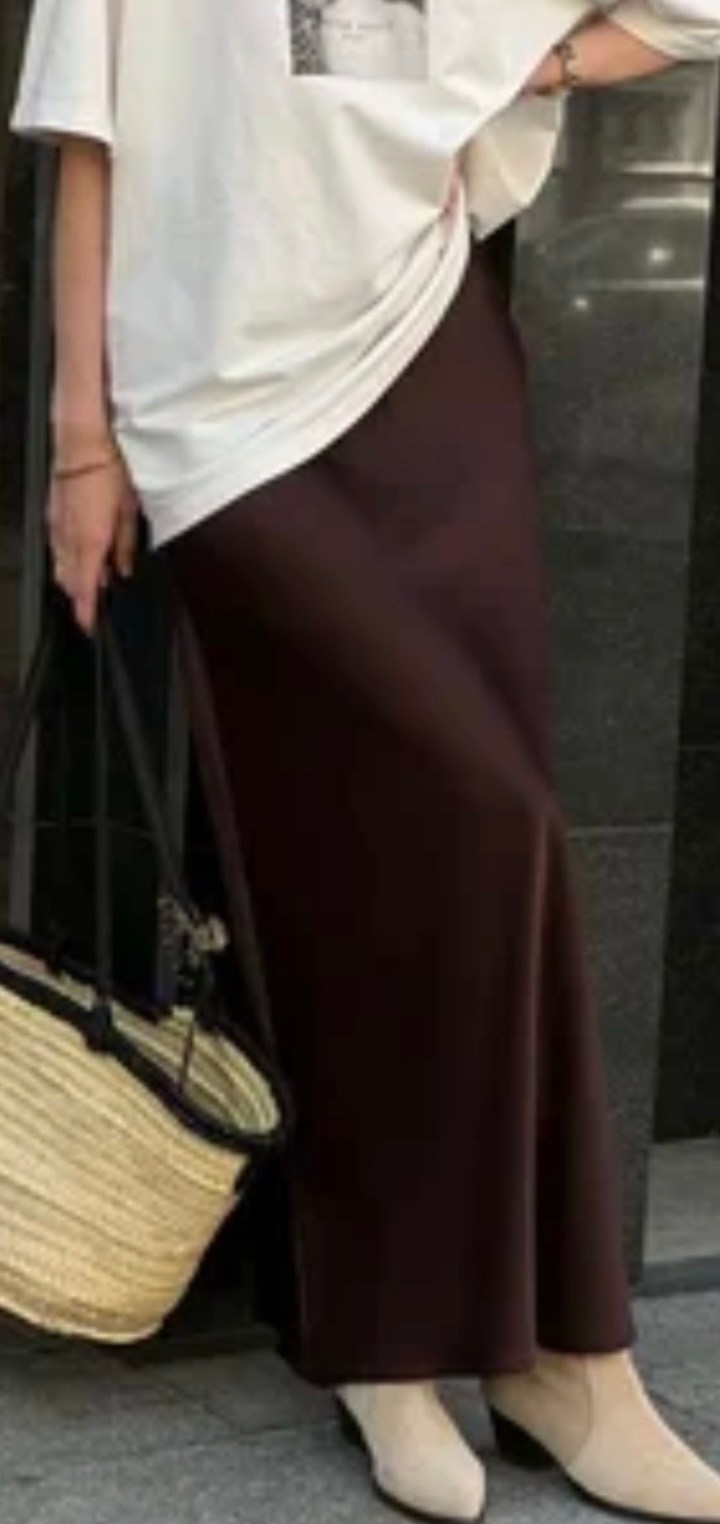 юбка атласная длинная черная макси в пол mariamore,атласная длинная юбка,атласная длинная юбка с завышенной талией для женщин,атласная юбка в пол,длинная атласная юбка houzhou