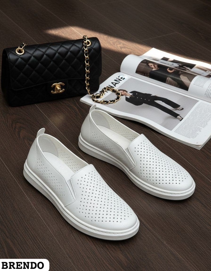 ,слипоны женские,женские слипоны летние,слипоны с перфорацией,слипоны летние