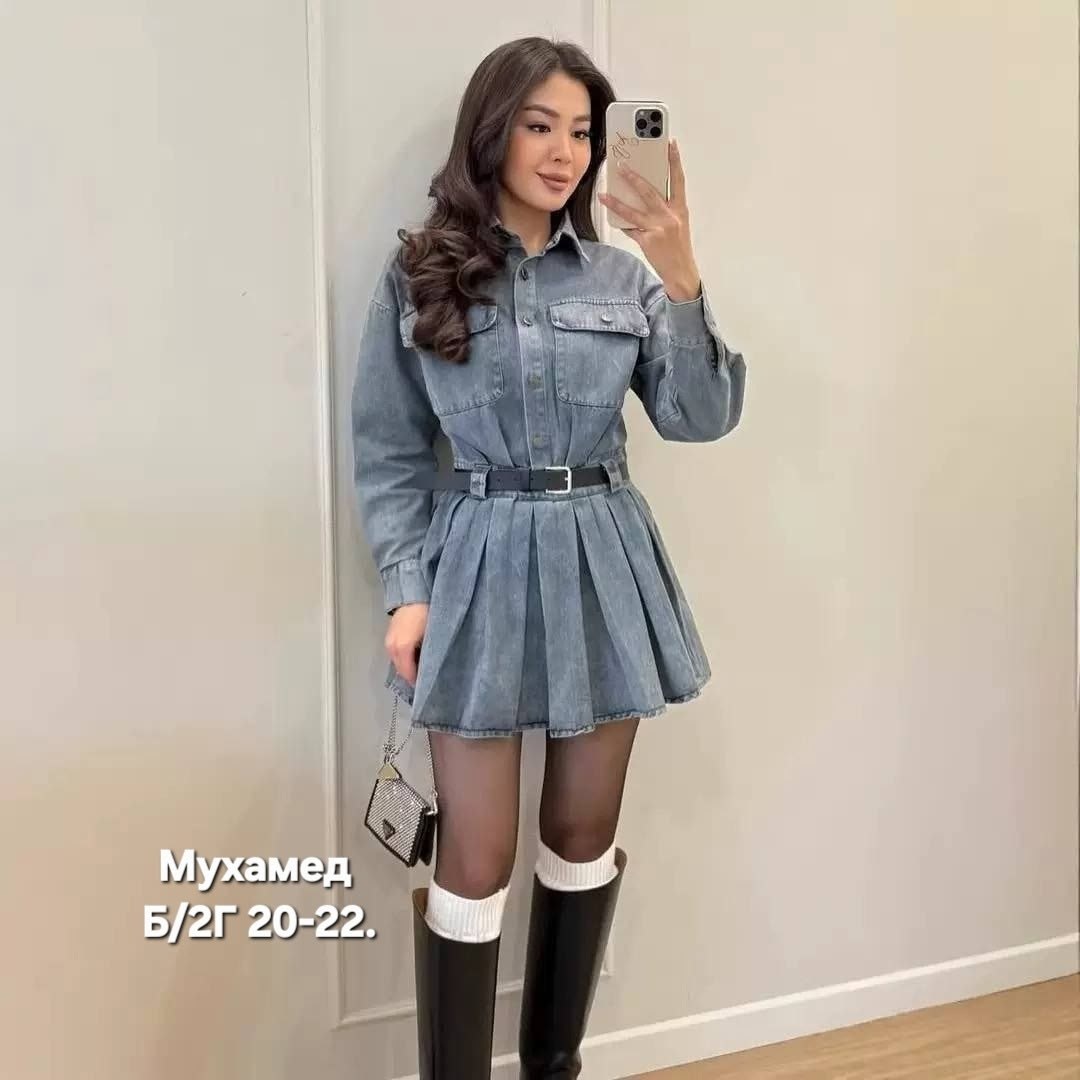 джинсовое платье,джинсовый костюм с юбкой,костюм с юбкой,женское джинсовое платье,джинсовые костюмы