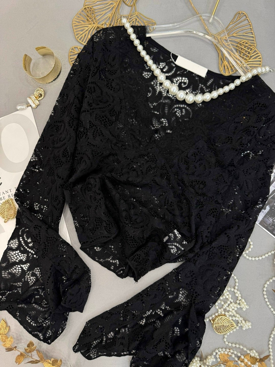 женская кружевная блузка,кружевная блузка,ажурная блузка,кружевная блузка с длинным рукавом,белая кружевная блузка