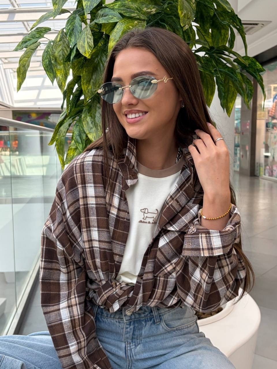 рубашка оверсайз в клетку хлопок pahomova oksana,рубашка в клетку оверсайз на кнопках,рубашка в клетку оверсайз на кнопках golubkova,рубашка женская в клетку оверсайз,рубашка женская в клетку