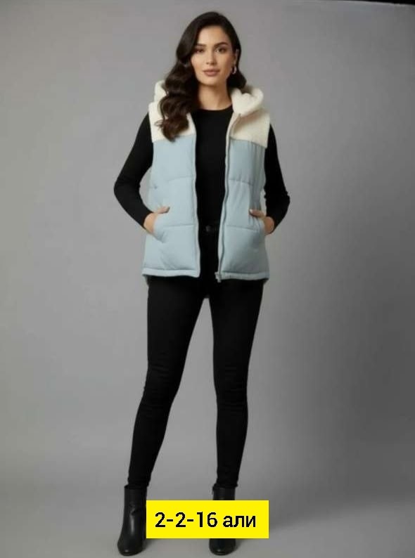 женская жилетка,популярная жилетка,женский жилет,жилетка двухсторонняя,теплый жилет