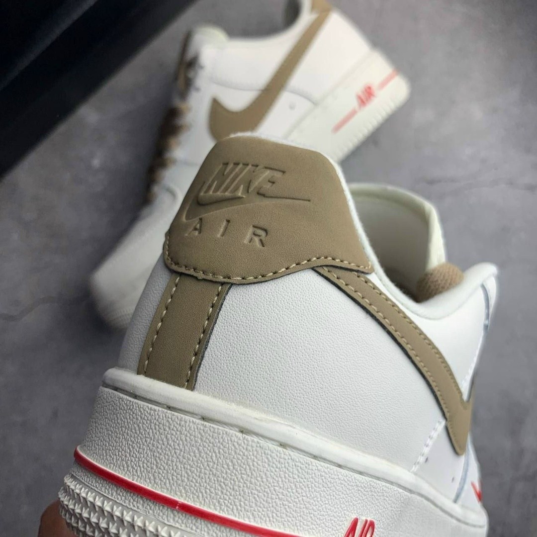 nike air force 1 low premium white brown,кросcовки nike air force 1,nike air force 1 low premium,кроссовки nike air force 1 yohood rice white,аир форсы 1 бежевые