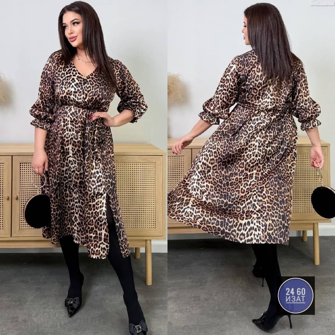 платье леопардовое женское,платье миди леопардовое,леопардовое платье,платье с леопардовым принтом,женское платье в леопардовый принт