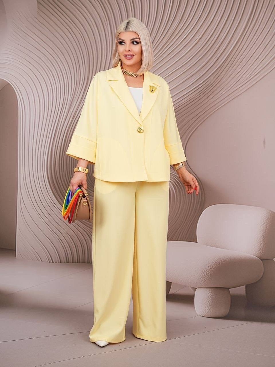 жакет (пиджак) iva collection 3037 голубой,жакет,женские жакеты,жакет повседневная,стильные костюмы