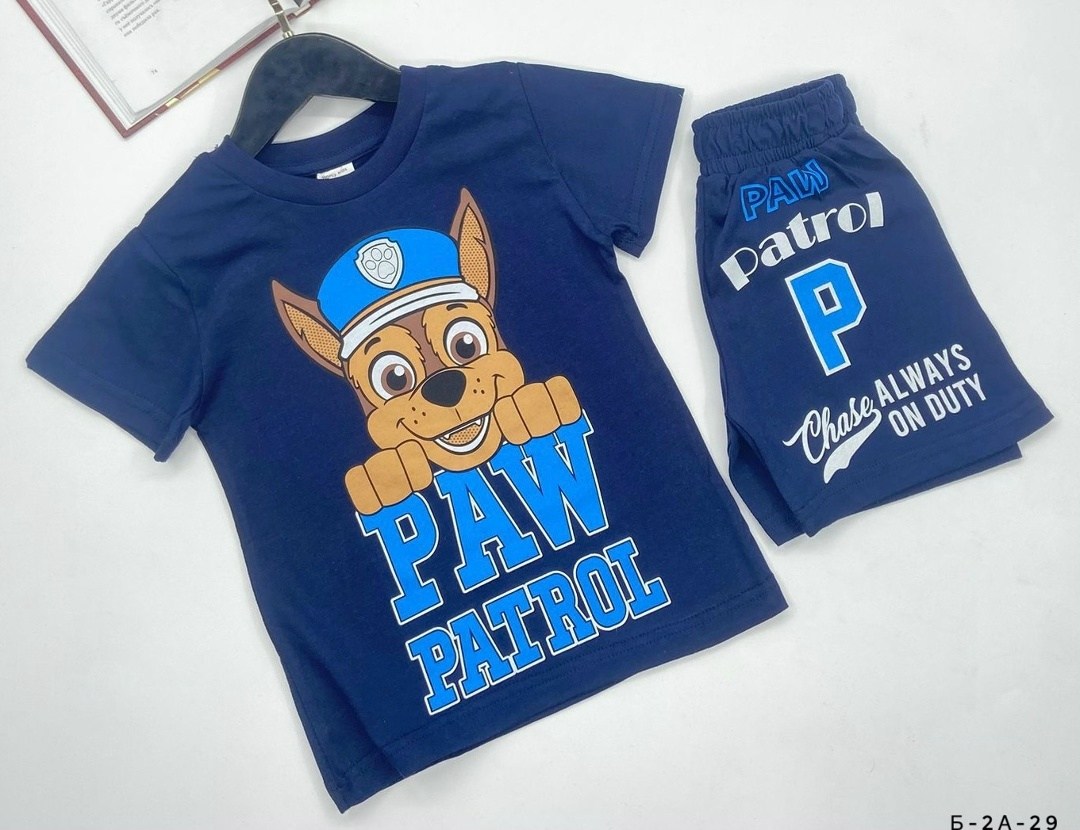 футболка paw patrol щенячий патруль,футболка щенячий патруль,комплект для детей,футболки для мальчика,детская футболка щенячий патруль