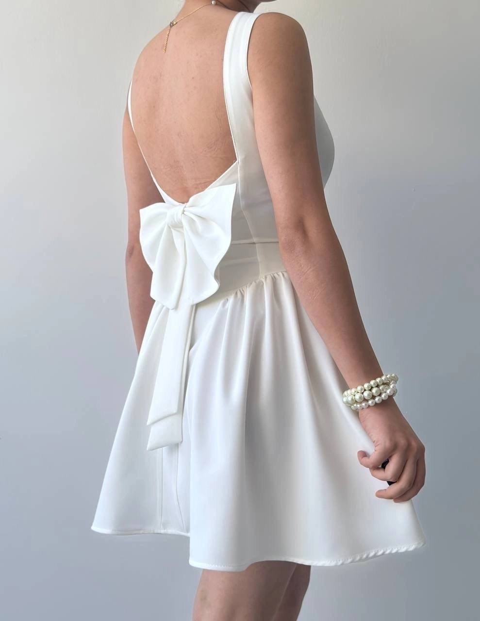 платье со съемными бантиками,,платье короткие,платья мини,модное платье