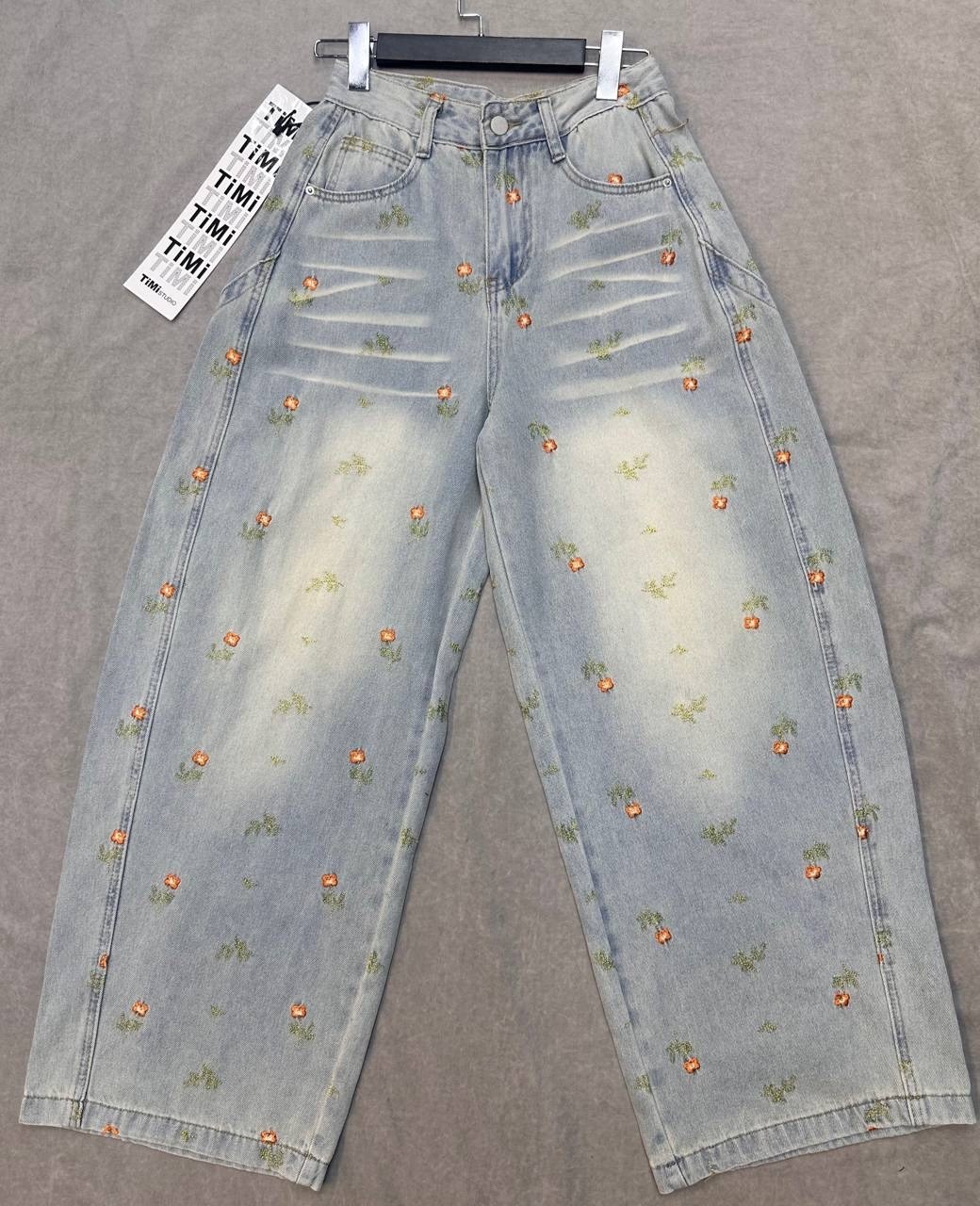 джинсы женские,джинсы женские широкие,джинсовые брюки,джинсы с вышивкой,женские джинсовые брюки
