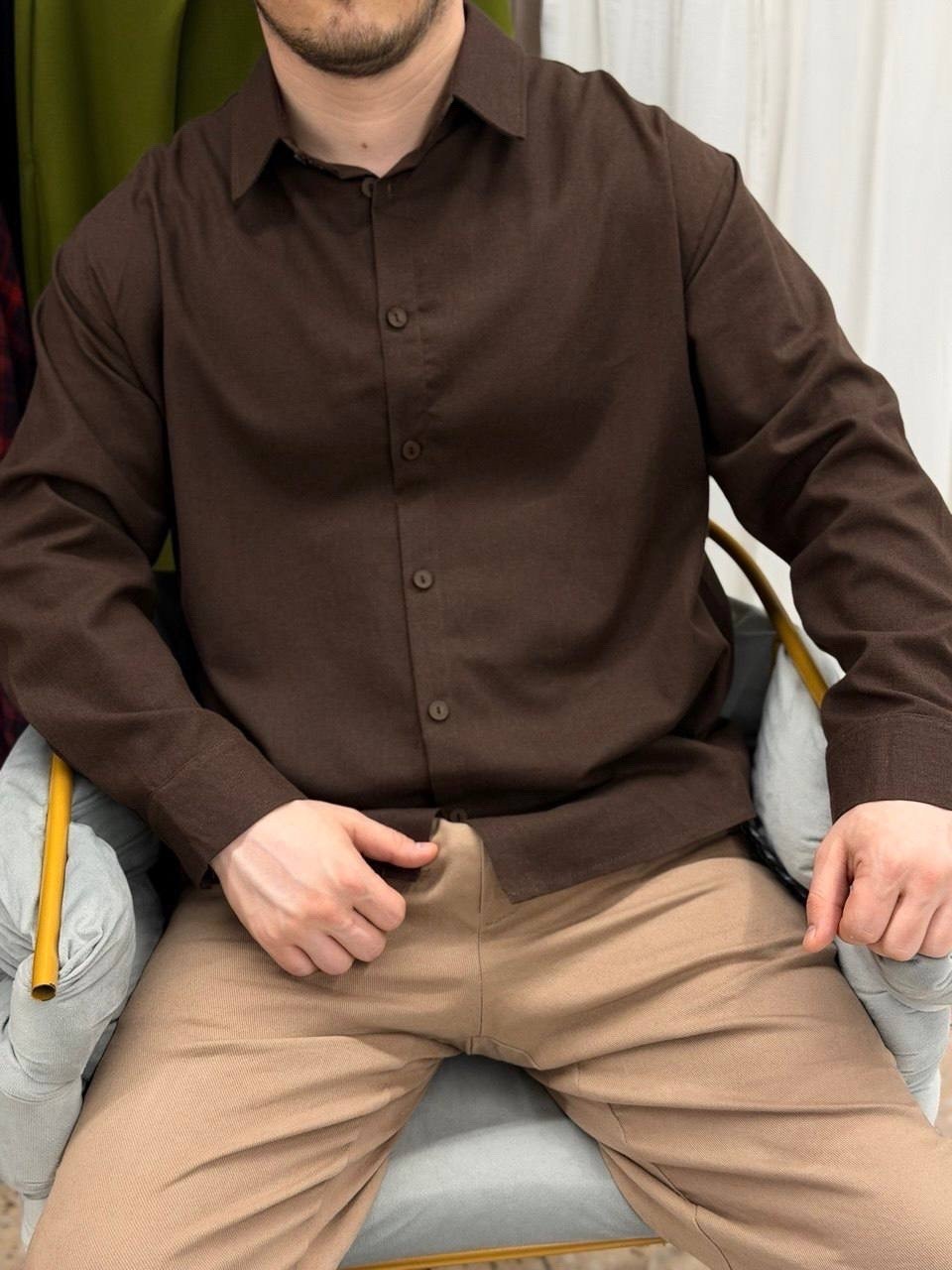 рубашка,классическая рубашка,рубашка мужская,рубашка кэжуал,рубашка мужская из льна