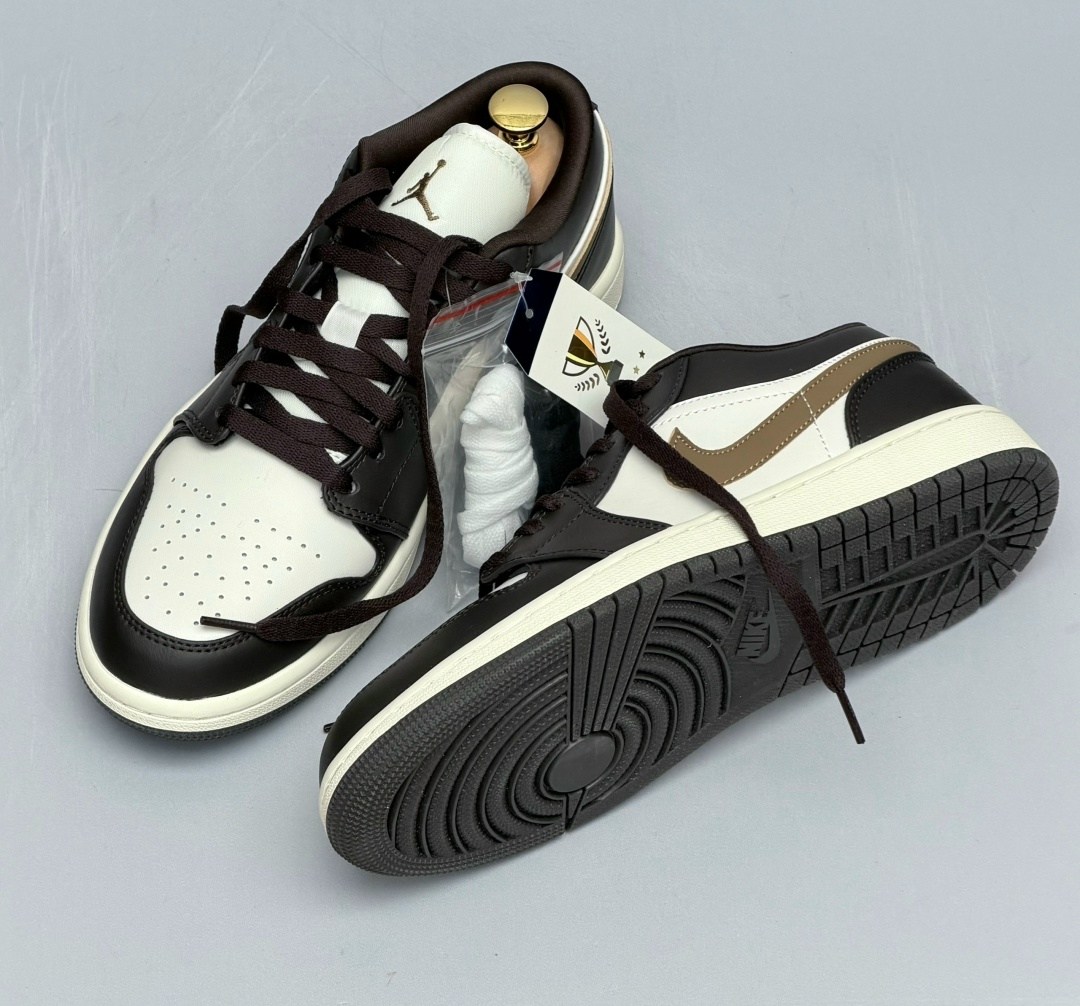 кроссовки air jordan wmns air jordan 1 low 'shadow brown' коричневый,air jordan 1 low shadow brown,nike air jordan 1 low,кроссовки nike air jordan 1 low,air jordan 1 low