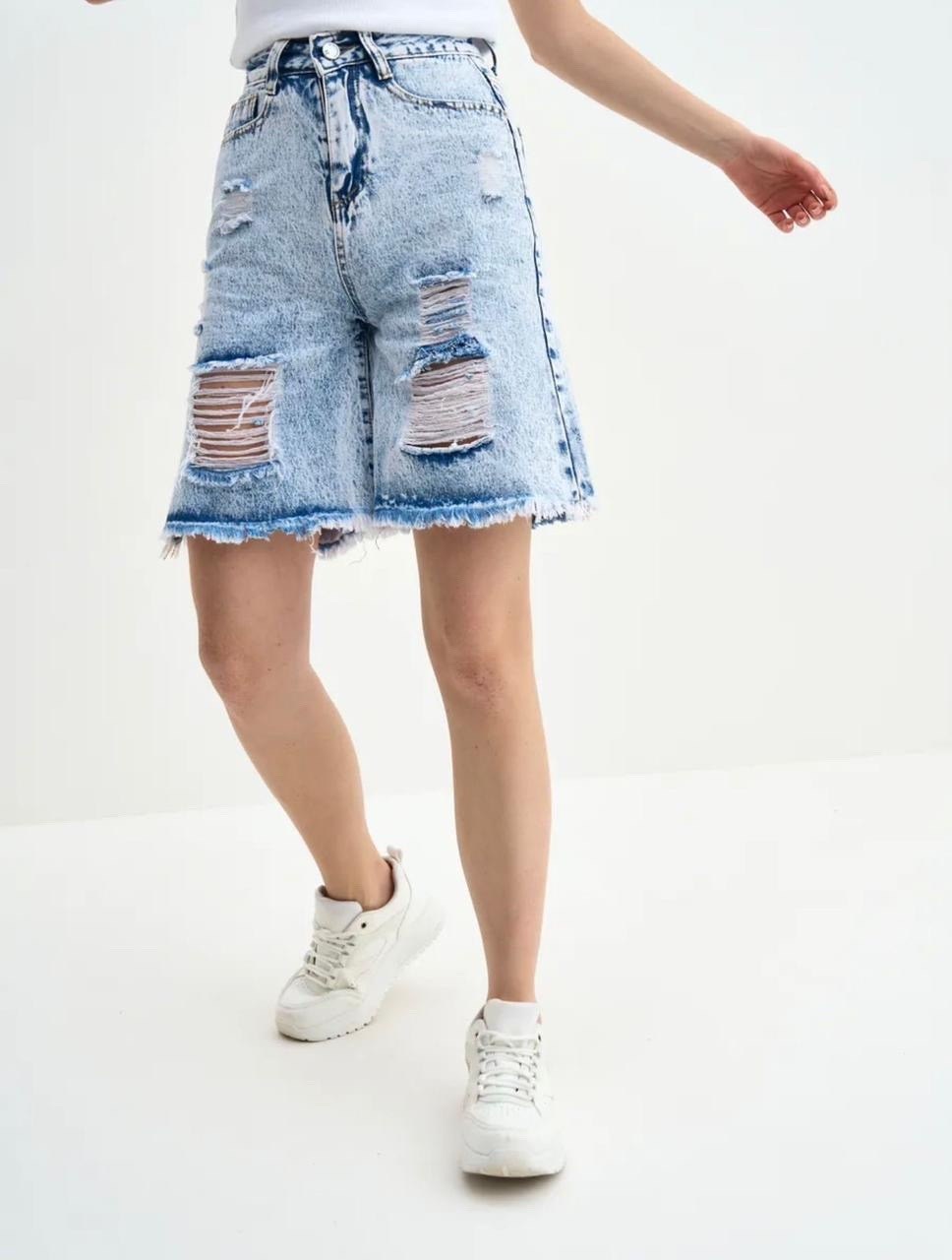 джинсовые шорты женские удлиненные рваные,джинсовые шорты,шорты бермуды джинсовые летние с высокой посадкой,женские джинсовые шорты,шорты джинсовые летние бермуды