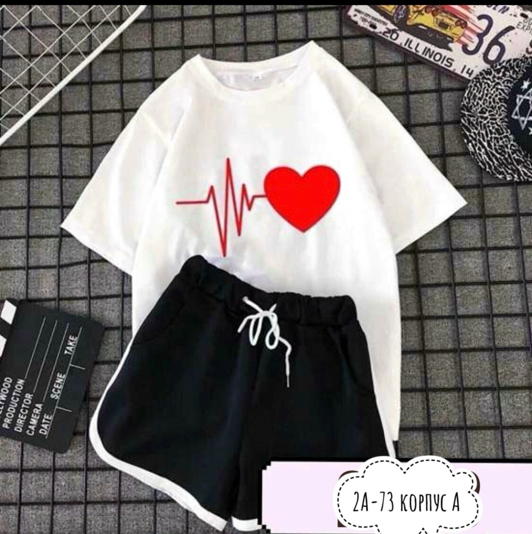 костюм футболка шорты,женские летние спортивные костюмы,одежда модная,костюм женский футболка,костюм футболка