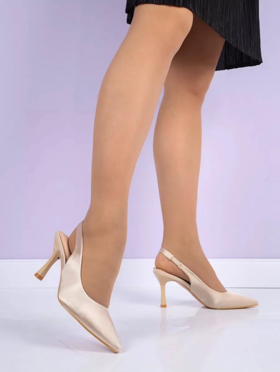 туфли женские на каблуках,туфли с открытые,,женская ,туфли с открытой пяткой