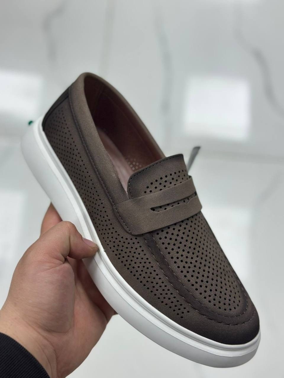 ,мокасин мужские,макасины мужские,мокасины летние с перфорацией,мокасины летние